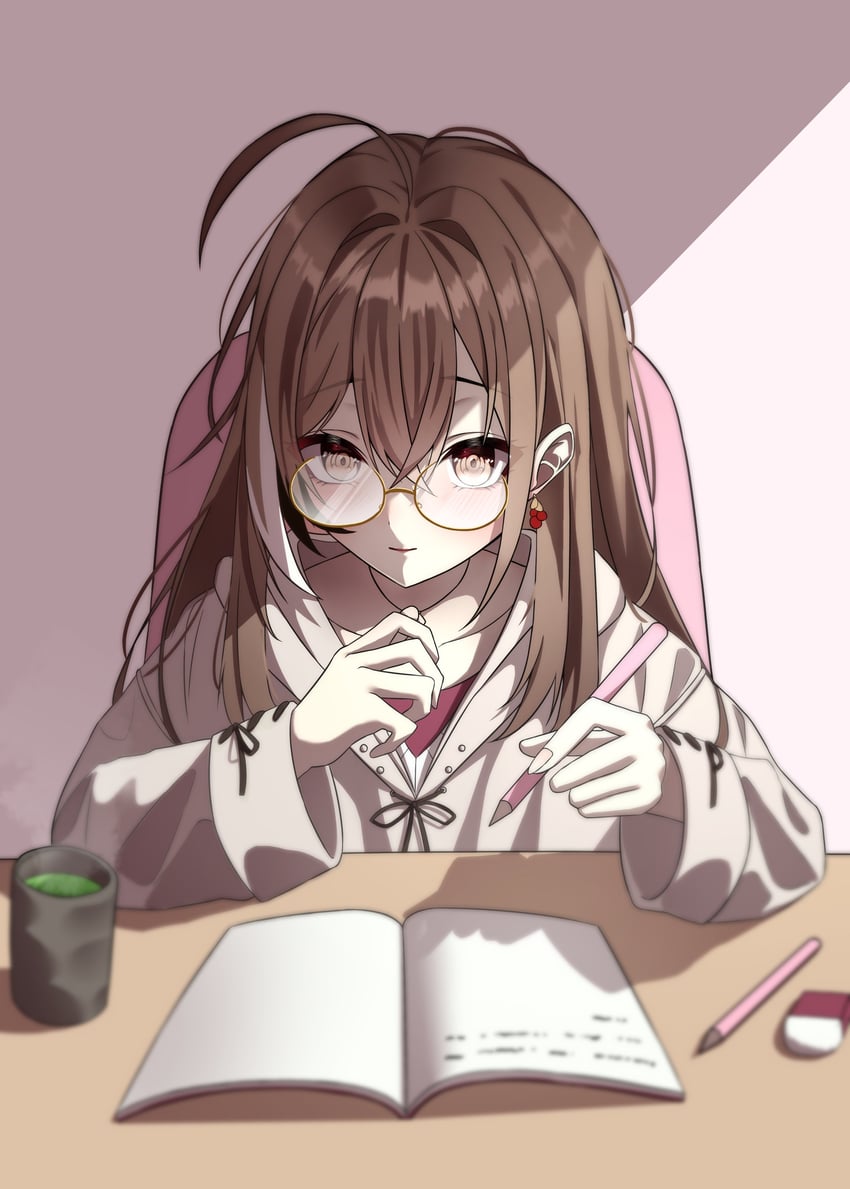 nanashi mumei (hololive and 1 more) drawn by eles01
