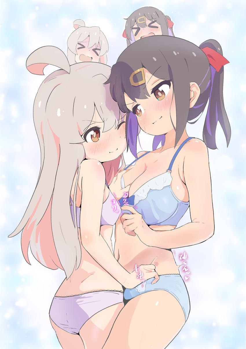 oyama mahiro and oyama mihari (onii-chan wa oshimai!) drawn by murairamuraiari