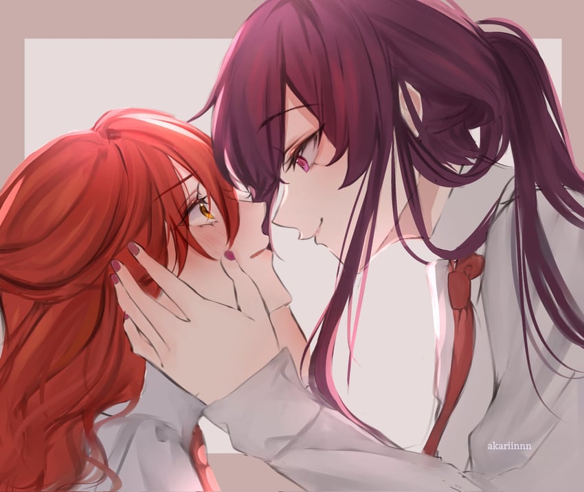 kafka and himeko (honkai and 1 more) drawn by hoshi_chinatsu