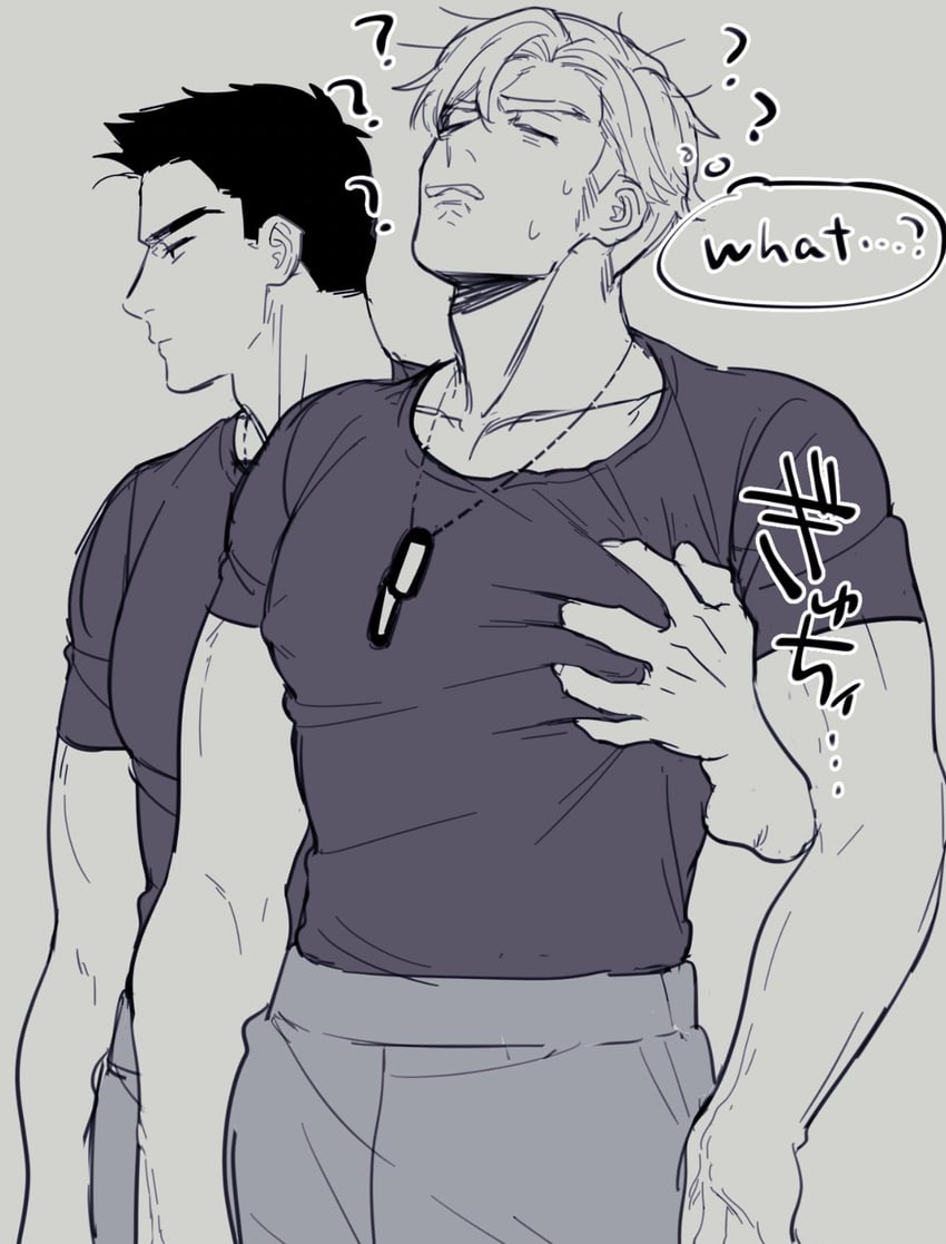 ao isami and lewis smith (yuuki bakuhatsu bang bravern) drawn by yuzuki_(hmr813k)