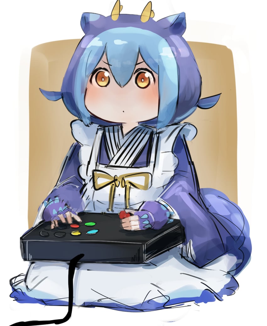 laundry dragonmaid (yu-gi-oh!) drawn by hatano_kiyoshi