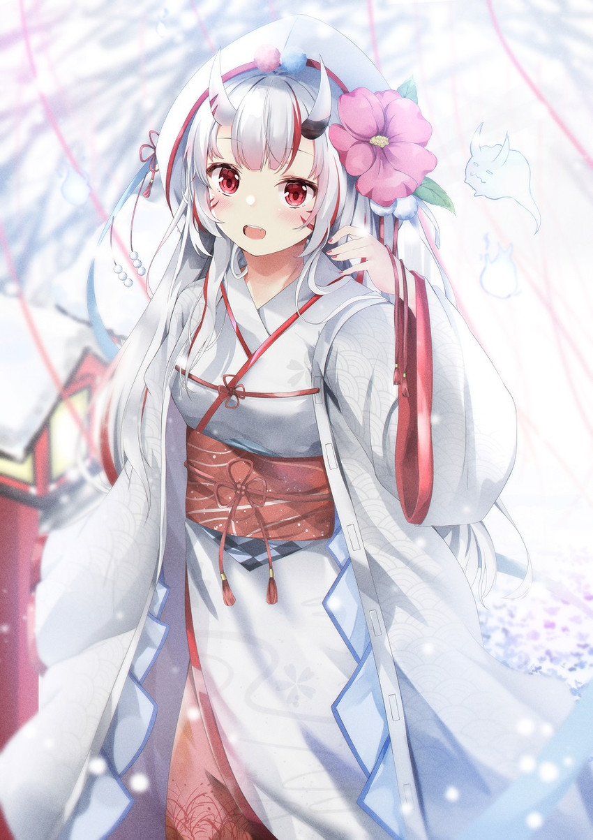 nakiri ayame (hololive) drawn by aizawa_(aizawatsu)