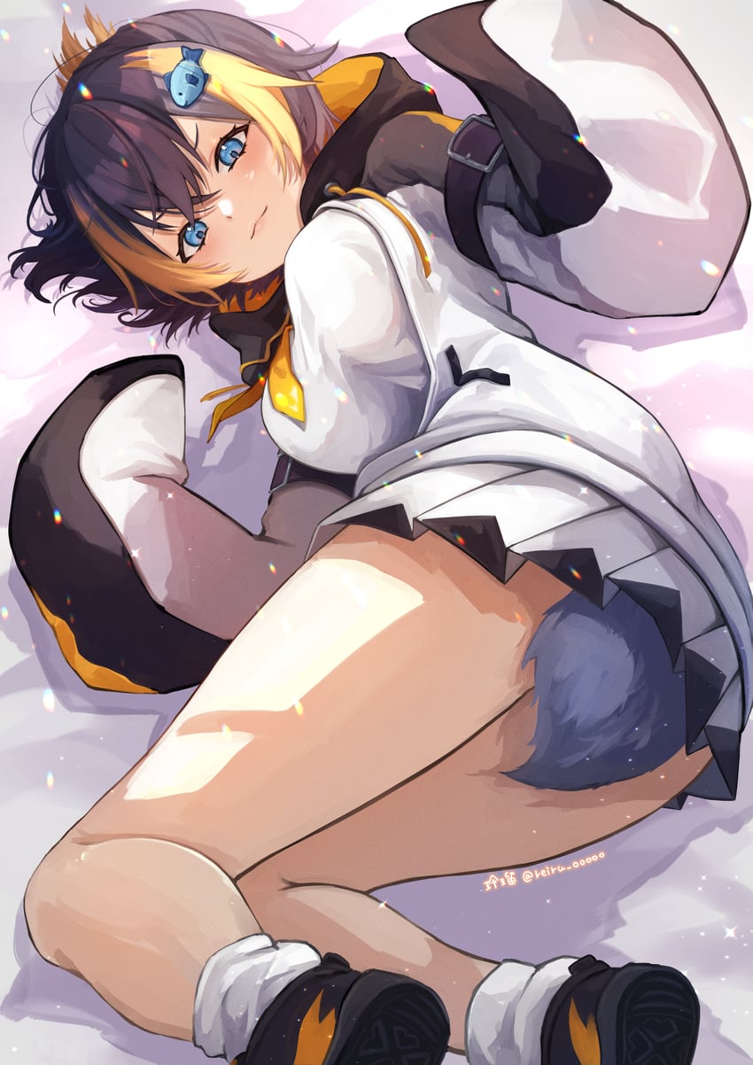 petra gurin (nijisanji and 1 more) drawn by reiru_(reiru_ooooo)