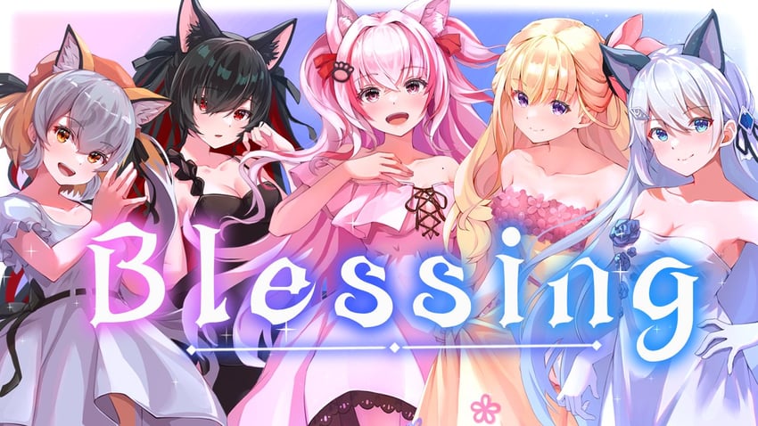 island fox, mitsurugi lia, ookami kuon, inuzuki ren, and amanohoshi chiroru (kemono friends and 4 more) drawn by tmo-cat