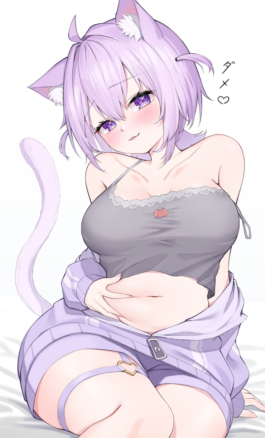 nekomata okayu (hololive) drawn by ai_(u_e_o_o)