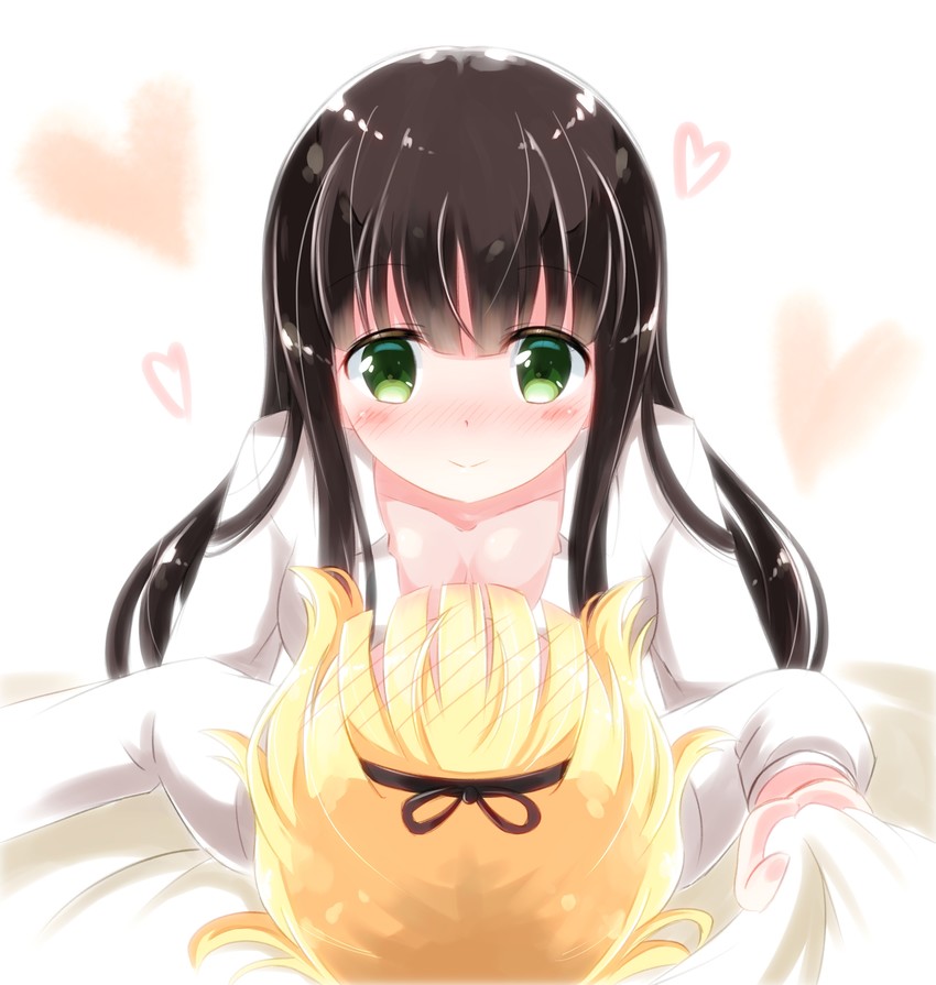 kirima syaro and ujimatsu chiya (gochuumon wa usagi desu ka?) drawn by aji_tama