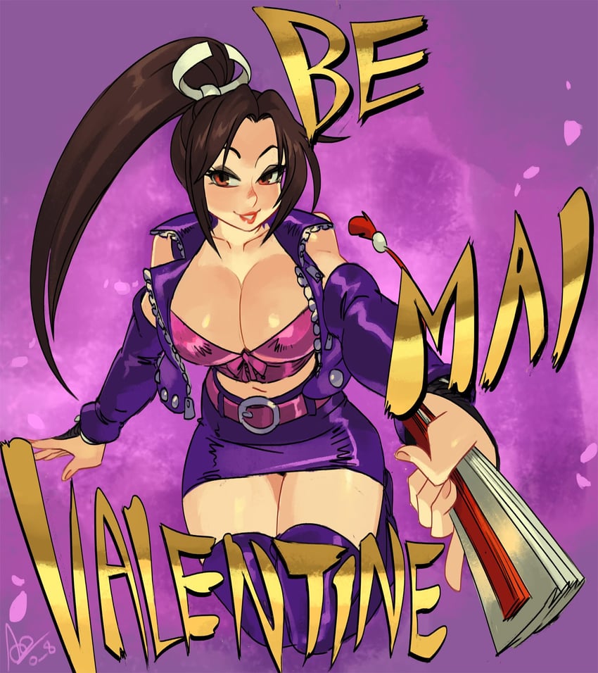 shiranui mai and kujaku mai (yu-gi-oh! and 2 more) drawn by alex_ahad