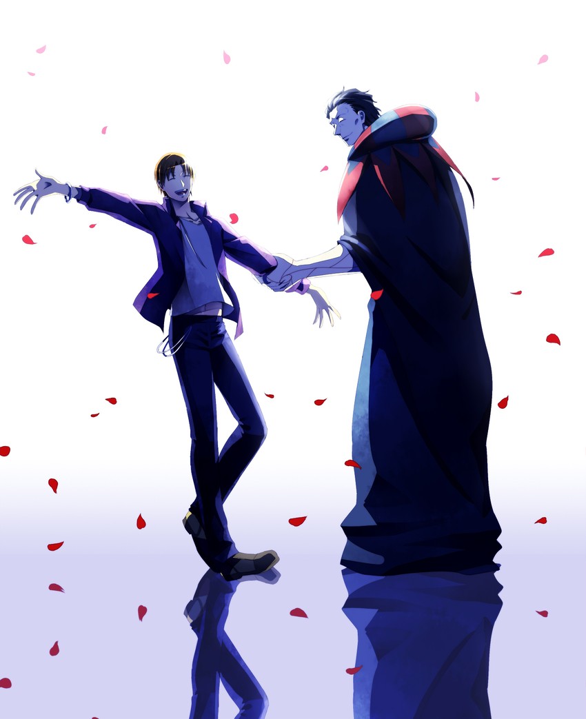 gilles de rais and uryuu ryuunosuke (fate and 1 more) drawn by asura_(asr4000)