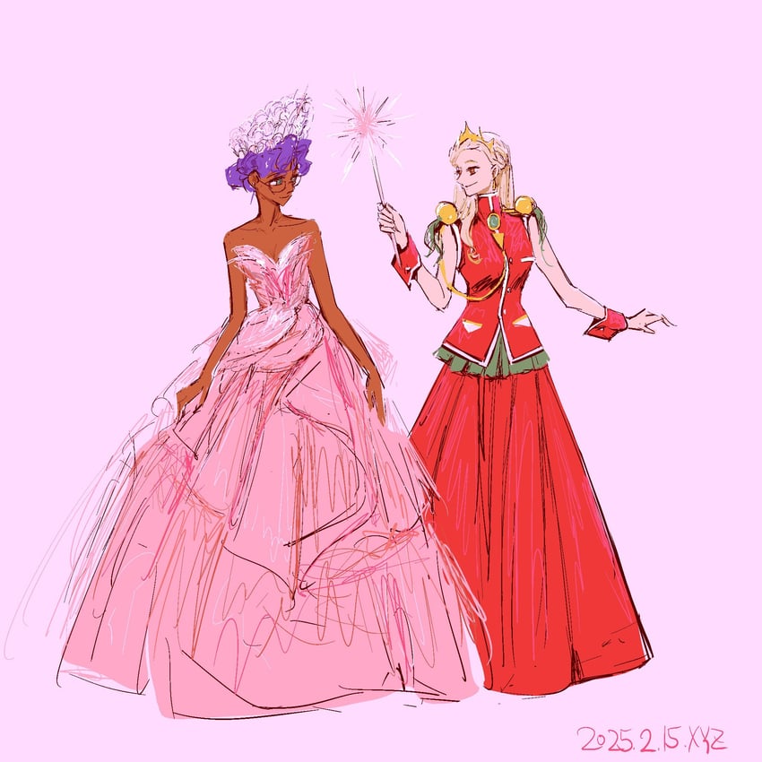 himemiya anthy and good witch of the north (shoujo kakumei utena and 1 more) drawn by windychariot