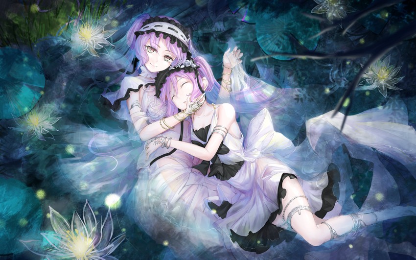 euryale and stheno (fate and 1 more) drawn by koroneko_p0w0q