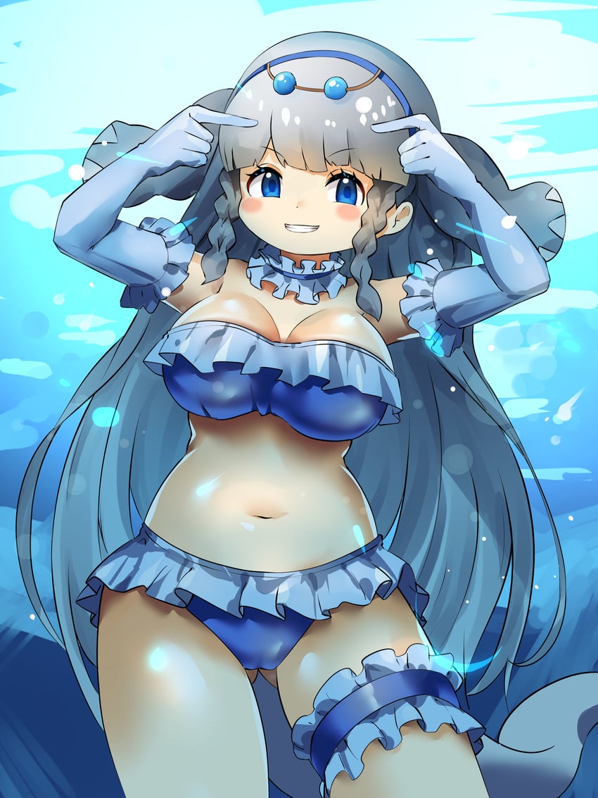 american manatee (kemono friends and 1 more) drawn by hawawam31677