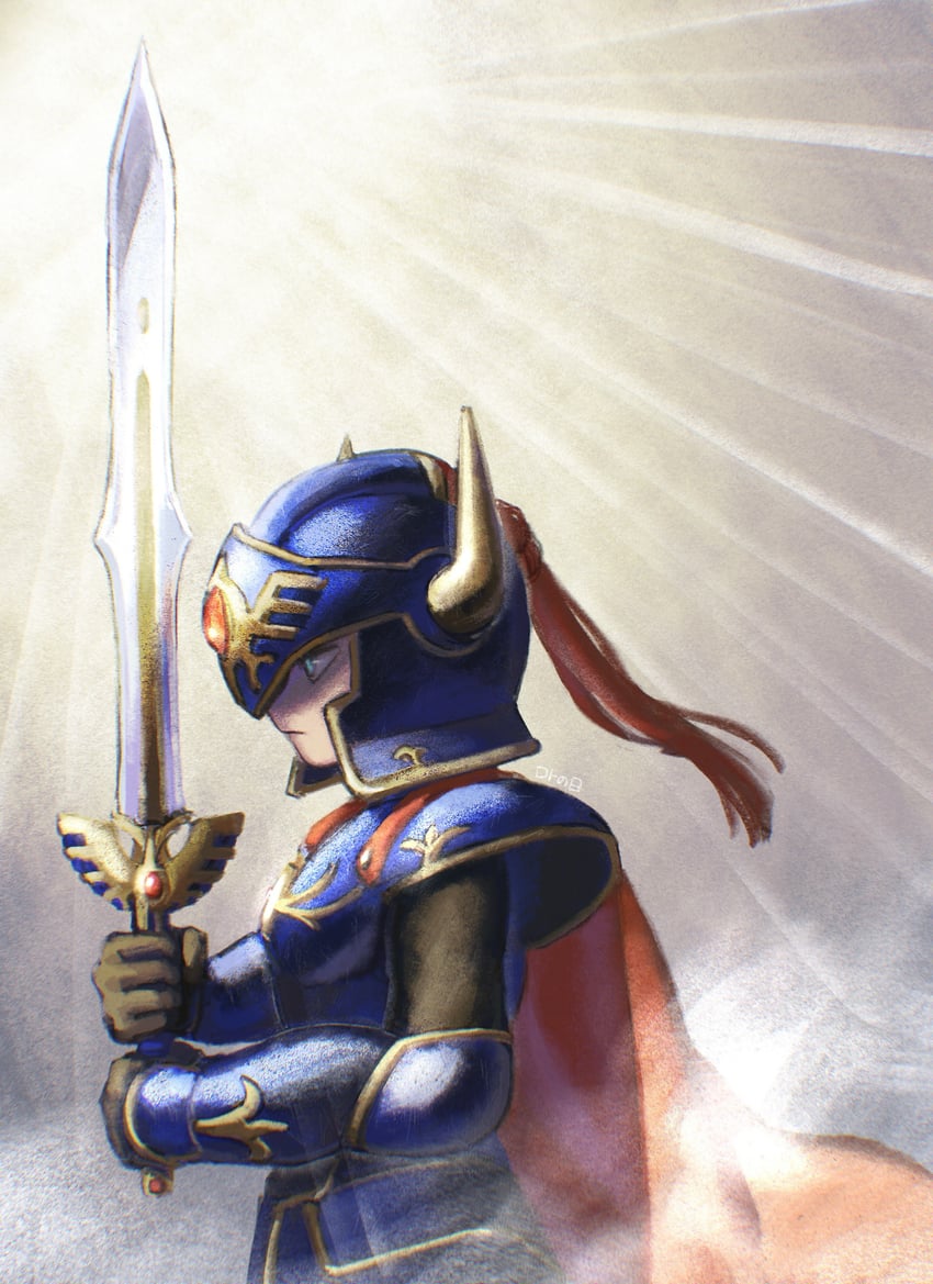hero (dragon quest and 1 more) drawn by nogo_(nogo_059)