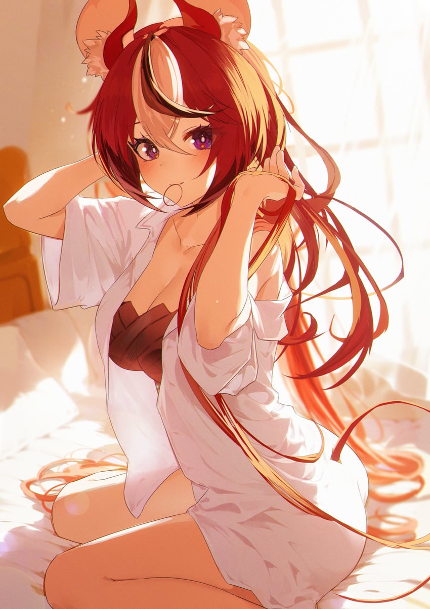 hakos baelz (hololive and 1 more) drawn by jiang_ye_kiri