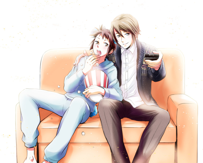 kyon and koizumi itsuki (suzumiya haruhi no yuuutsu) drawn by mirei_(gakuran)