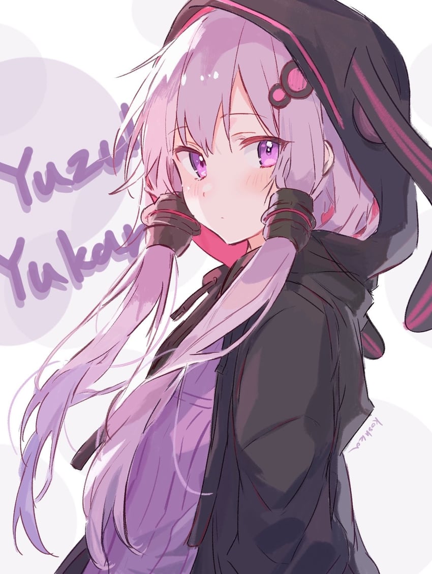 yuzuki yukari (vocaloid and 1 more) drawn by koshka_pic