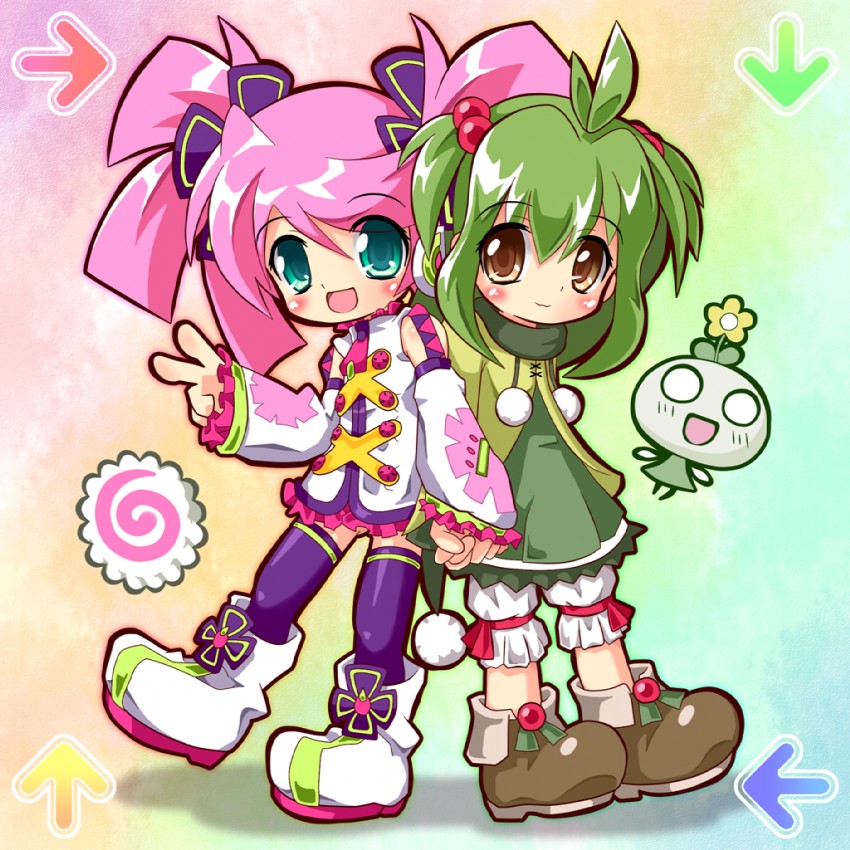 haruka nana and pam (utau and 2 more) drawn by miokuri