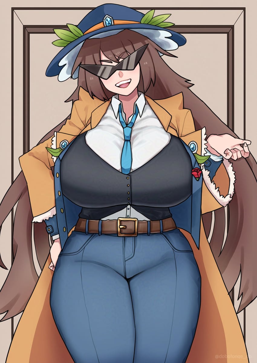 kakkoi elbertson (touhou and 1 more) drawn by dobonge