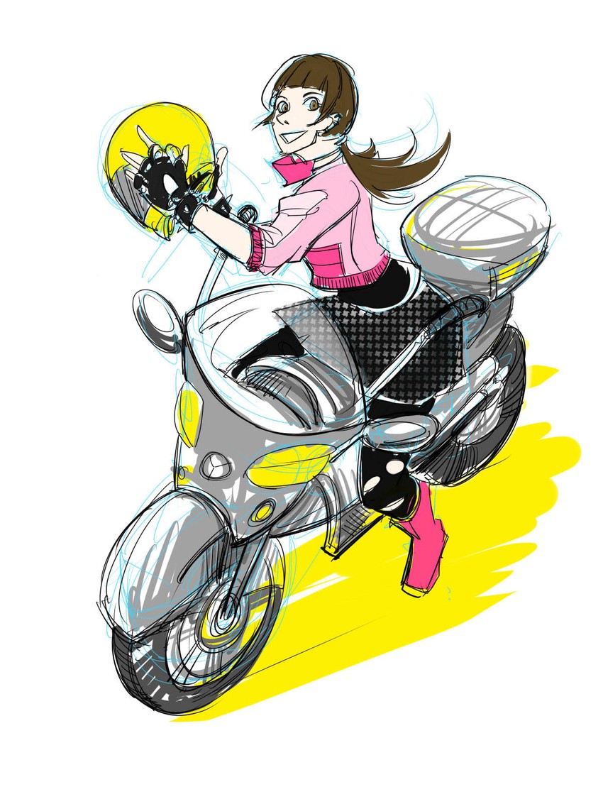 doujima nanako (persona and 1 more) drawn by undead-cypress