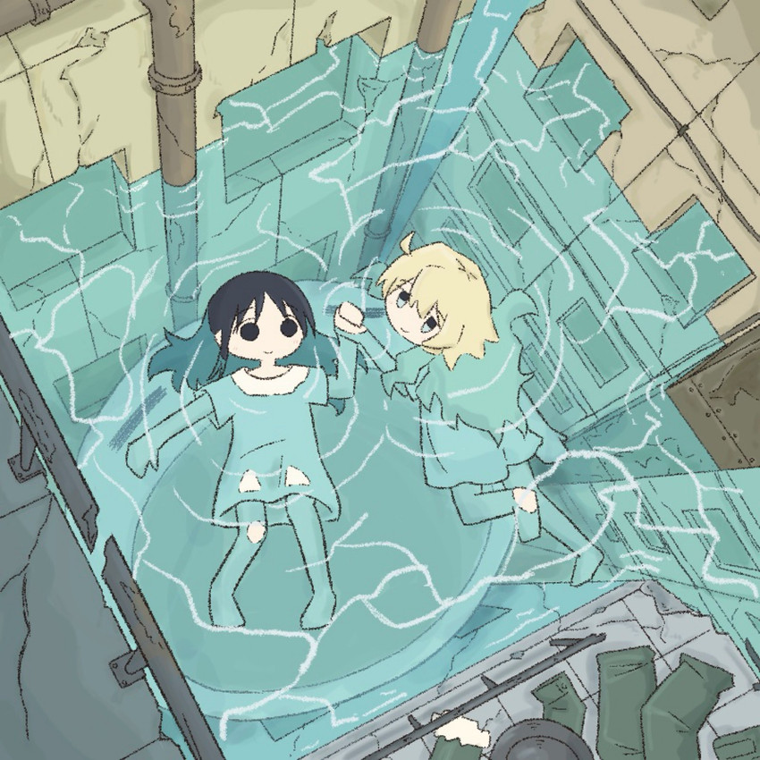 chito and yuuri (shoujo shuumatsu ryokou) drawn by tm_(utfp3372)