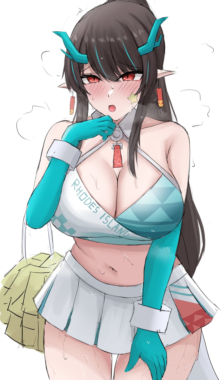 dusk (blue archive and 1 more) drawn by namikare
