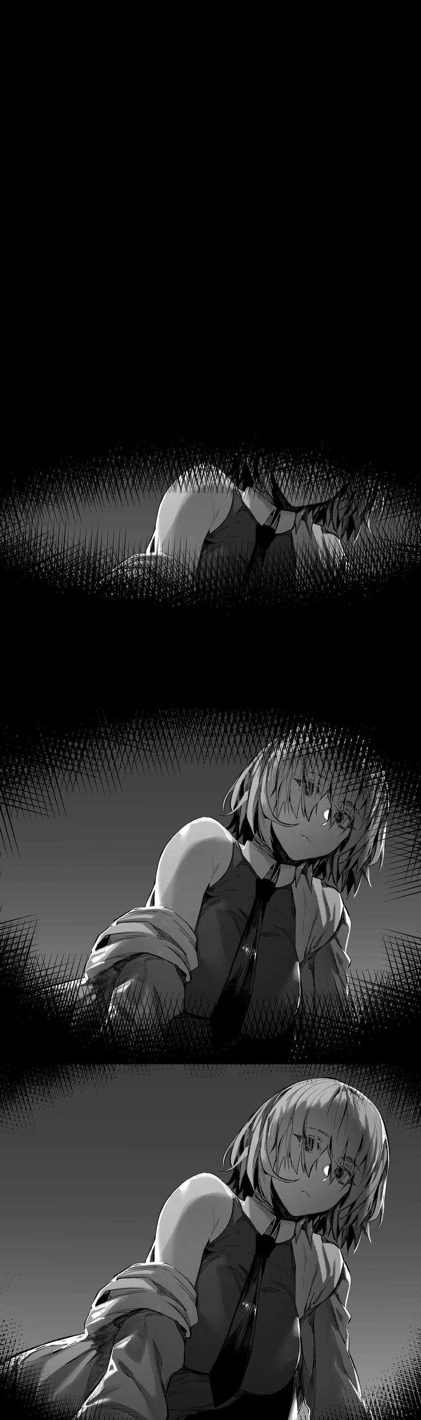 mash kyrielight (fate and 1 more) drawn by hxd