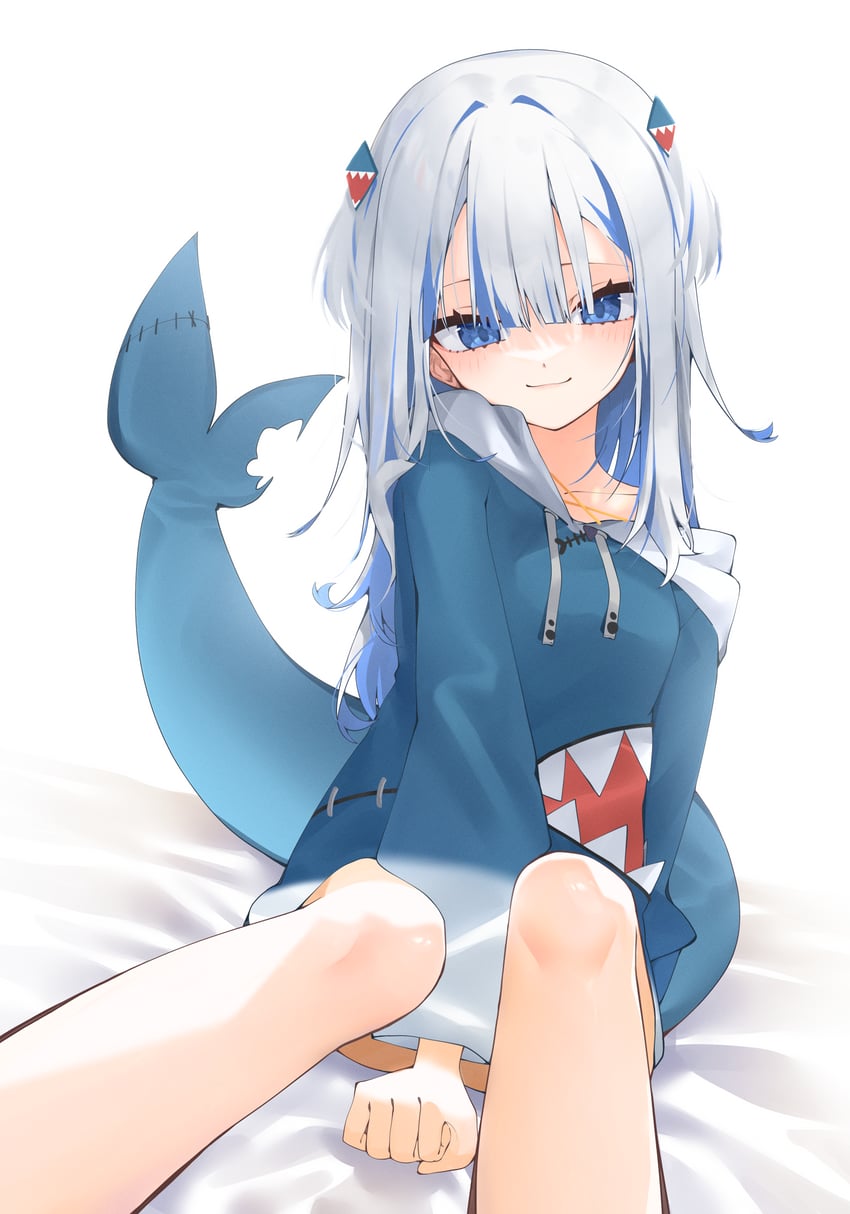 gawr gura (hololive and 1 more) drawn by gang_h