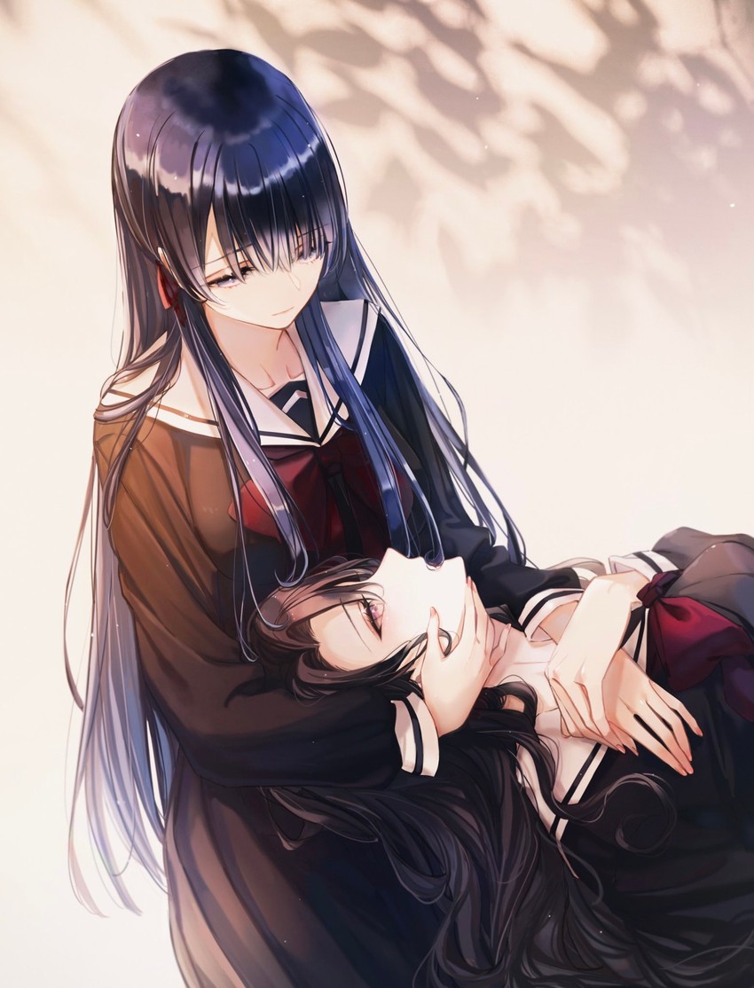 tomoe tamao and akikaze rui (shoujo kageki revue starlight and 1 more) drawn by blackfangs