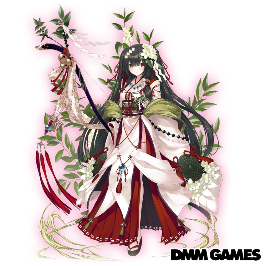 sakaki (flower knight girl and 1 more) drawn by yuui_hutabakirage