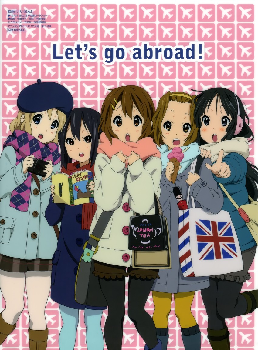 akiyama mio, nakano azusa, hirasawa yui, tainaka ritsu, and kotobuki tsumugi (k-on! and 1 more) drawn by muta_ryouhei