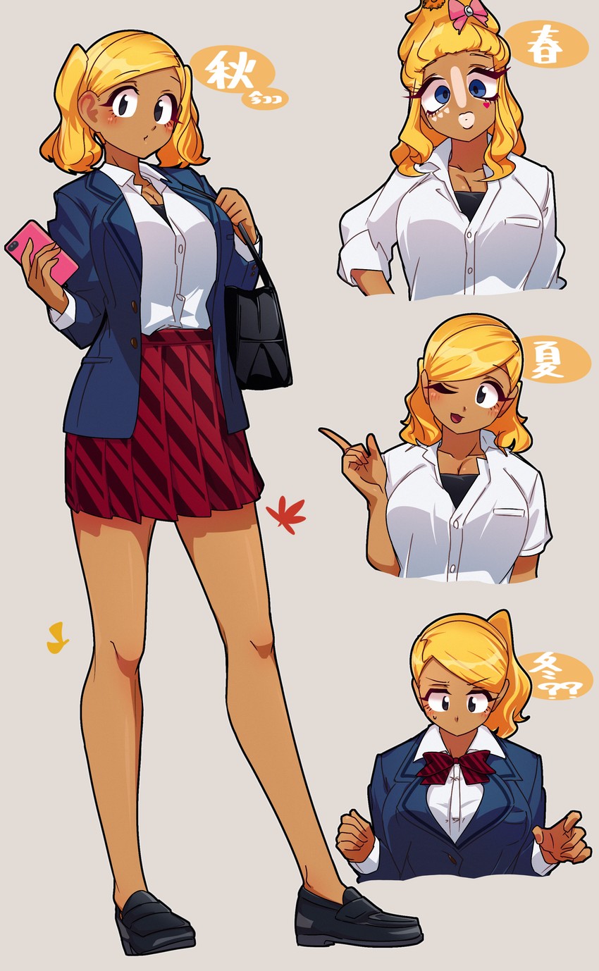 manbagi rumiko (komi-san wa komyushou desu) drawn by lecca_aisu