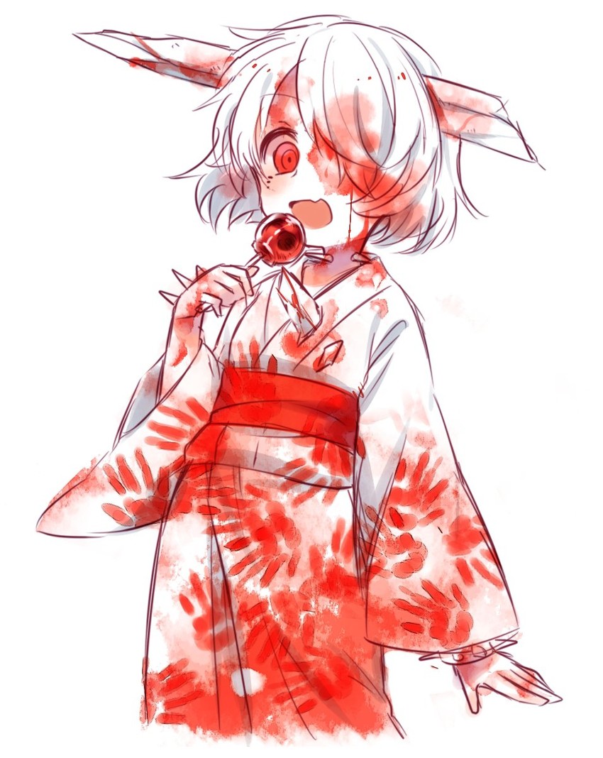 kushizashi-chan (original) drawn by mikan_(ama_no_hakoniwa)
