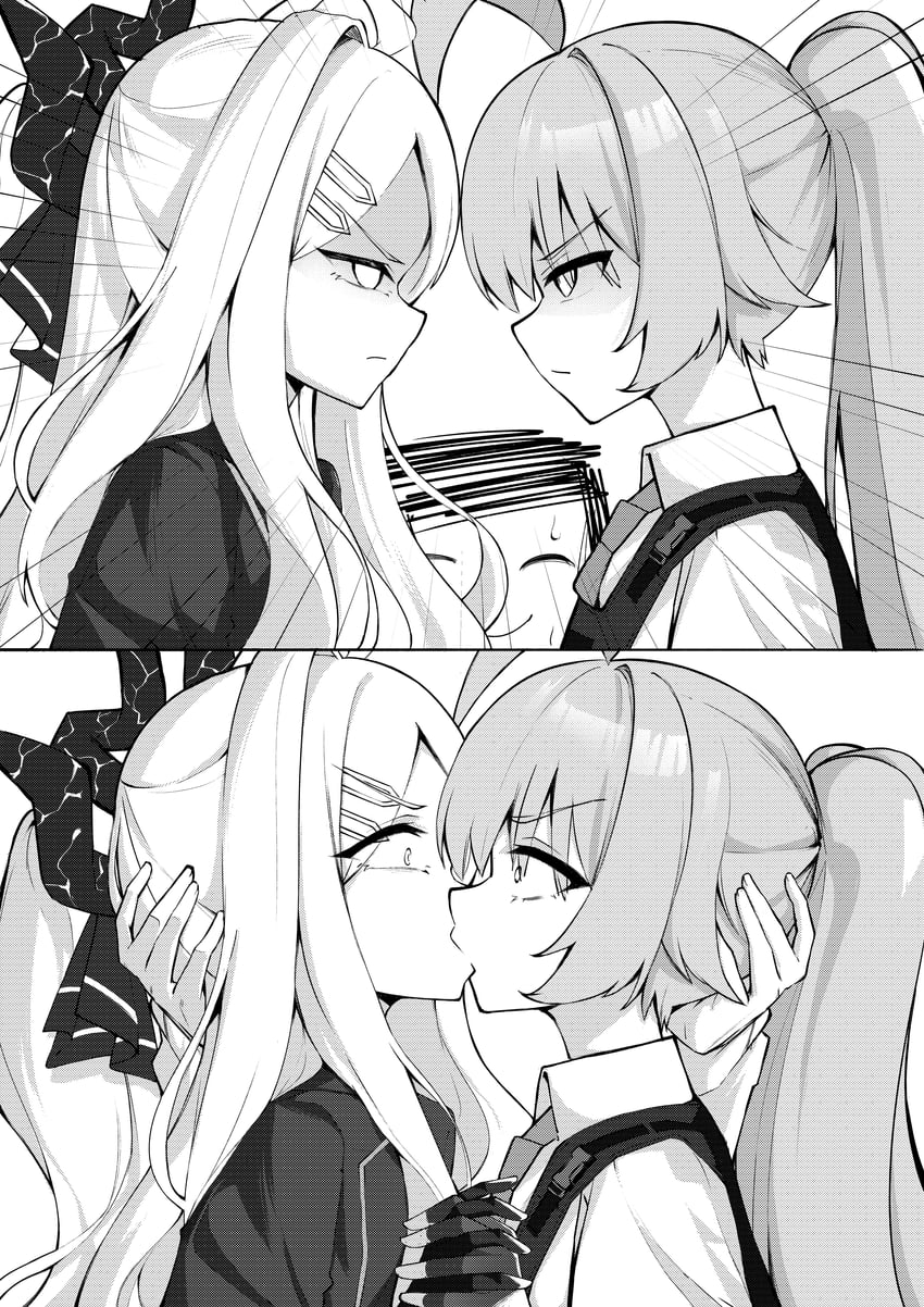 sensei, doodle sensei, hina, and hoshino (blue archive) drawn by clover_dot_(clov_erd)