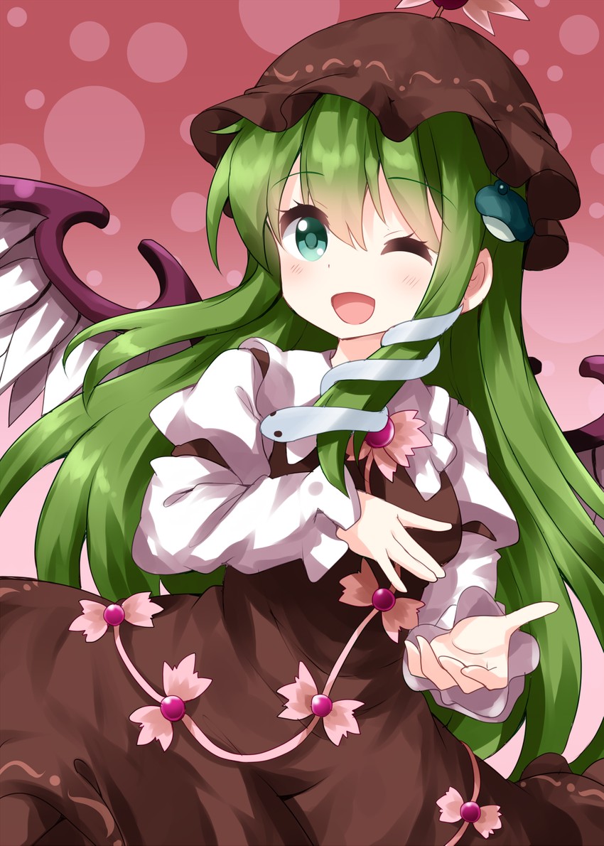 kochiya sanae and mystia lorelei (touhou) drawn by ruu_(tksymkw)