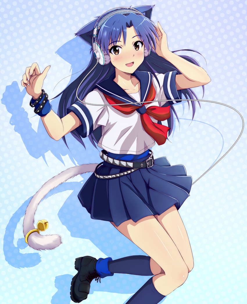 kisaragi chihaya (idolmaster and 1 more) drawn by hina_(araburu-hinadori)