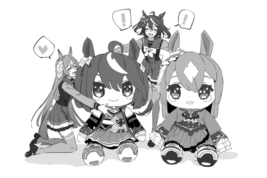 satono diamond and kitasan black (umamusume) drawn by tsukasa_(avdx5538)
