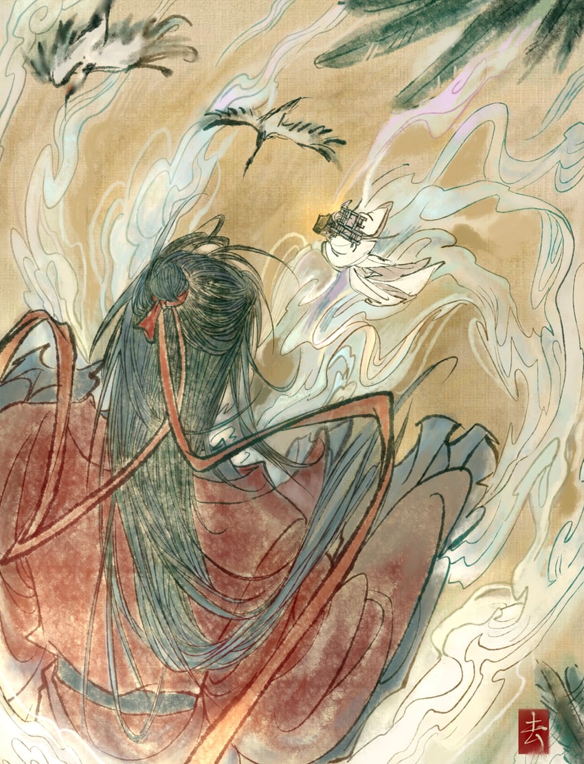 li huowang and zhuge yuan (dao gui yi xian) drawn by chumo-qulingxiao