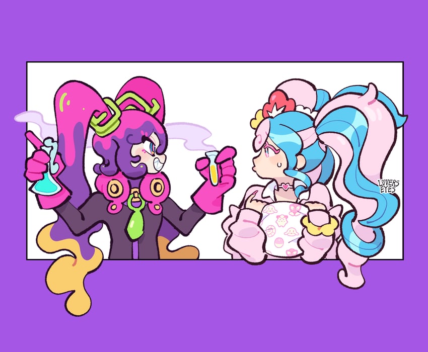 hatsune miku, fairy miku, and poison miku (pokemon and 2 more) drawn by l0verseyes