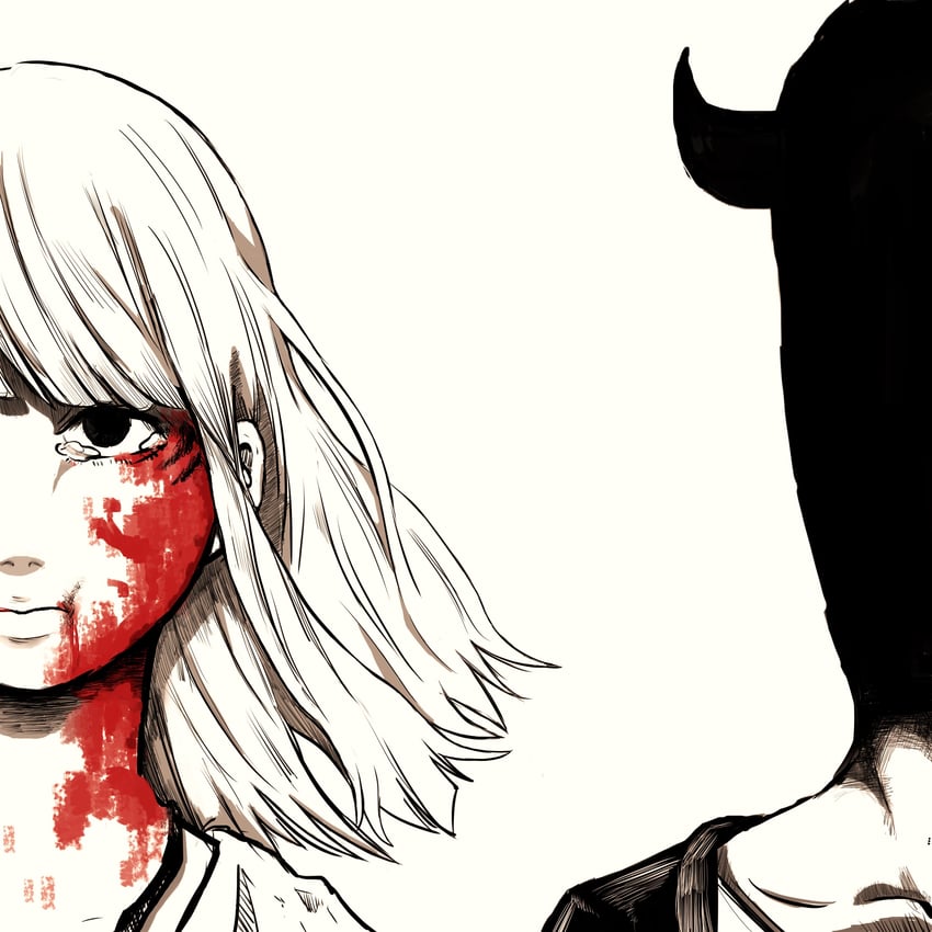 onodera punpun and tanaka aiko (oyasumi punpun) drawn by arutemawp87