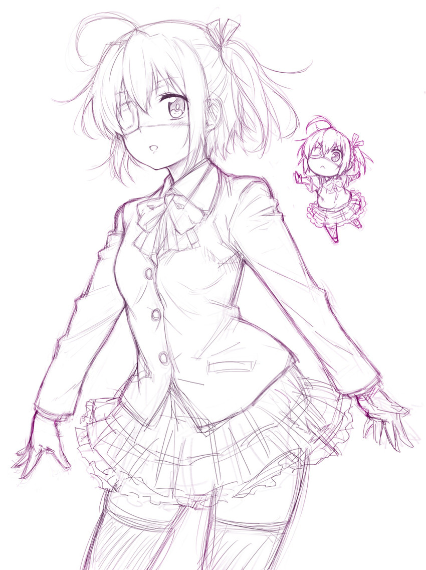 takanashi rikka (chuunibyou demo koi ga shitai!) drawn by komase_(jkp423)