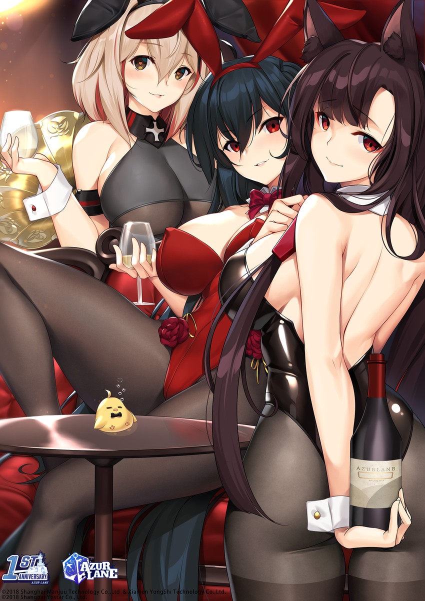 manjuu, taihou, akagi, and roon (azur lane) drawn by tony_guisado
