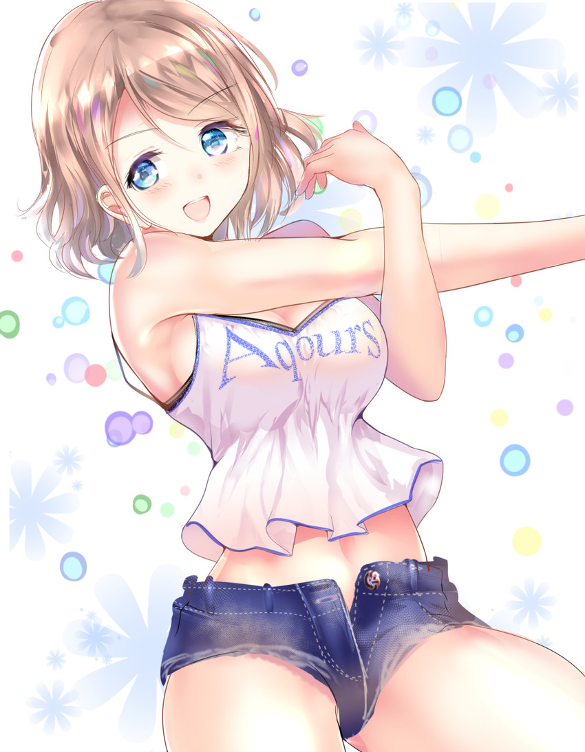 watanabe you (love live! and 1 more) drawn by ponytail_korosuke