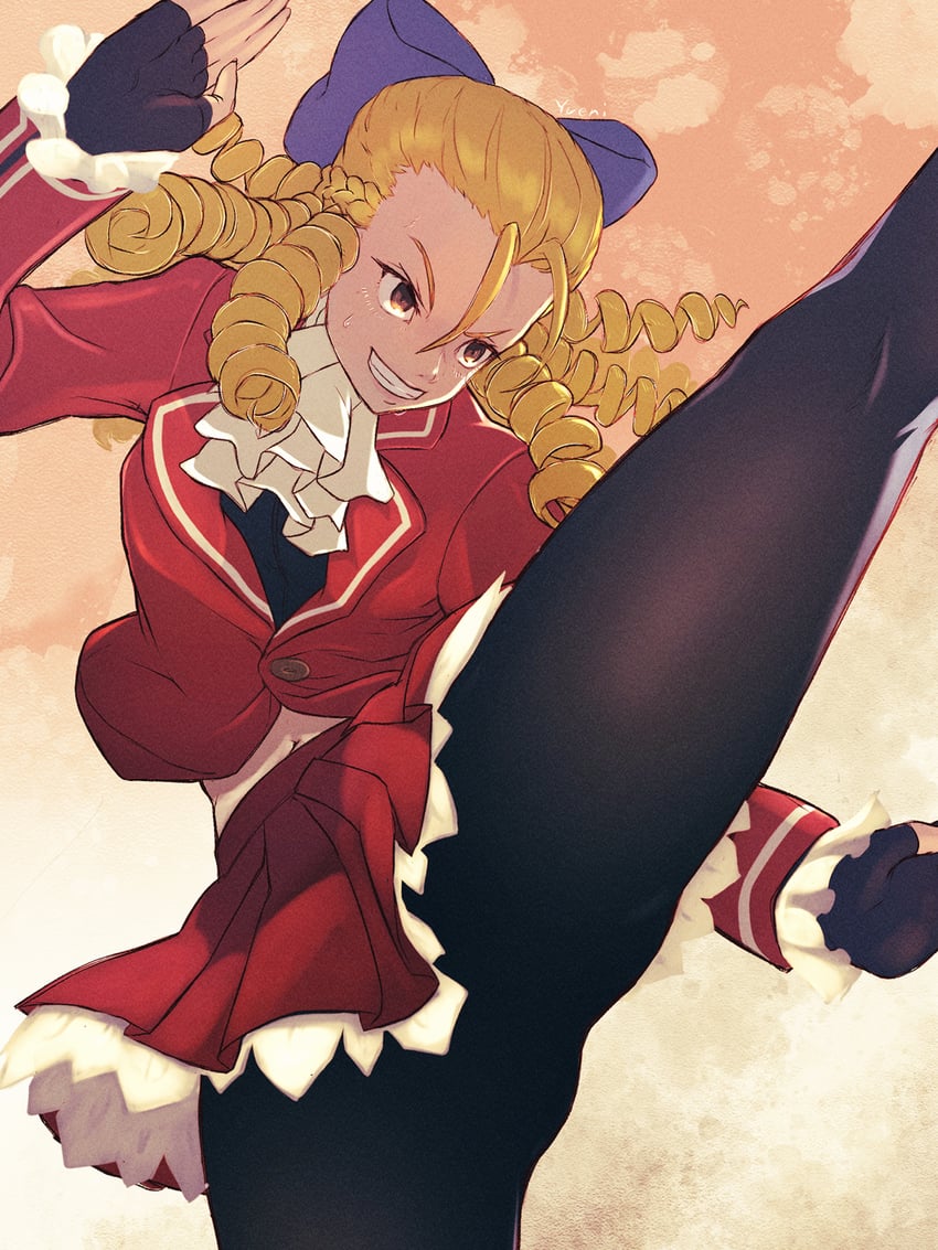 kanzuki karin (street fighter and 1 more) drawn by yuenibushi