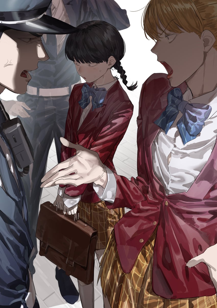 kageyama shigeo and reigen arataka (mob psycho 100) drawn by chamuring