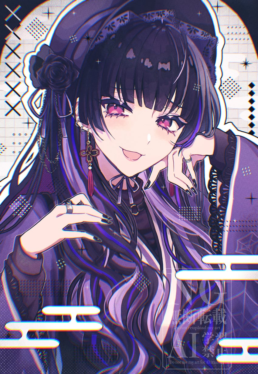 meloco kyoran (nijisanji and 1 more) drawn by sekka_(sekka1202)