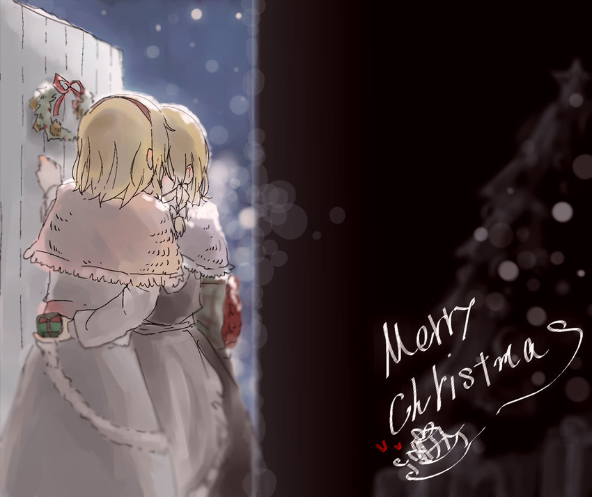kirisame marisa and alice margatroid (touhou) drawn by menbou_(nonnontako)