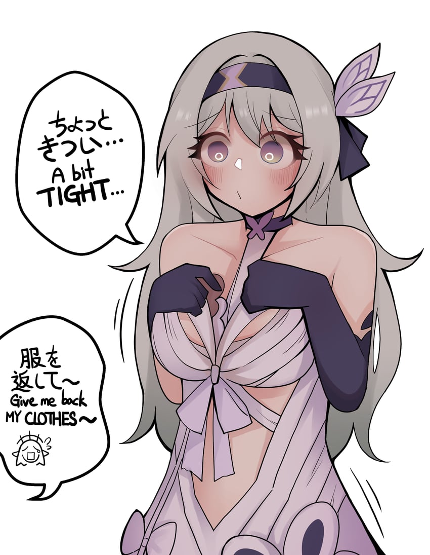 firefly and castorice (honkai and 1 more) drawn by wifi_saga