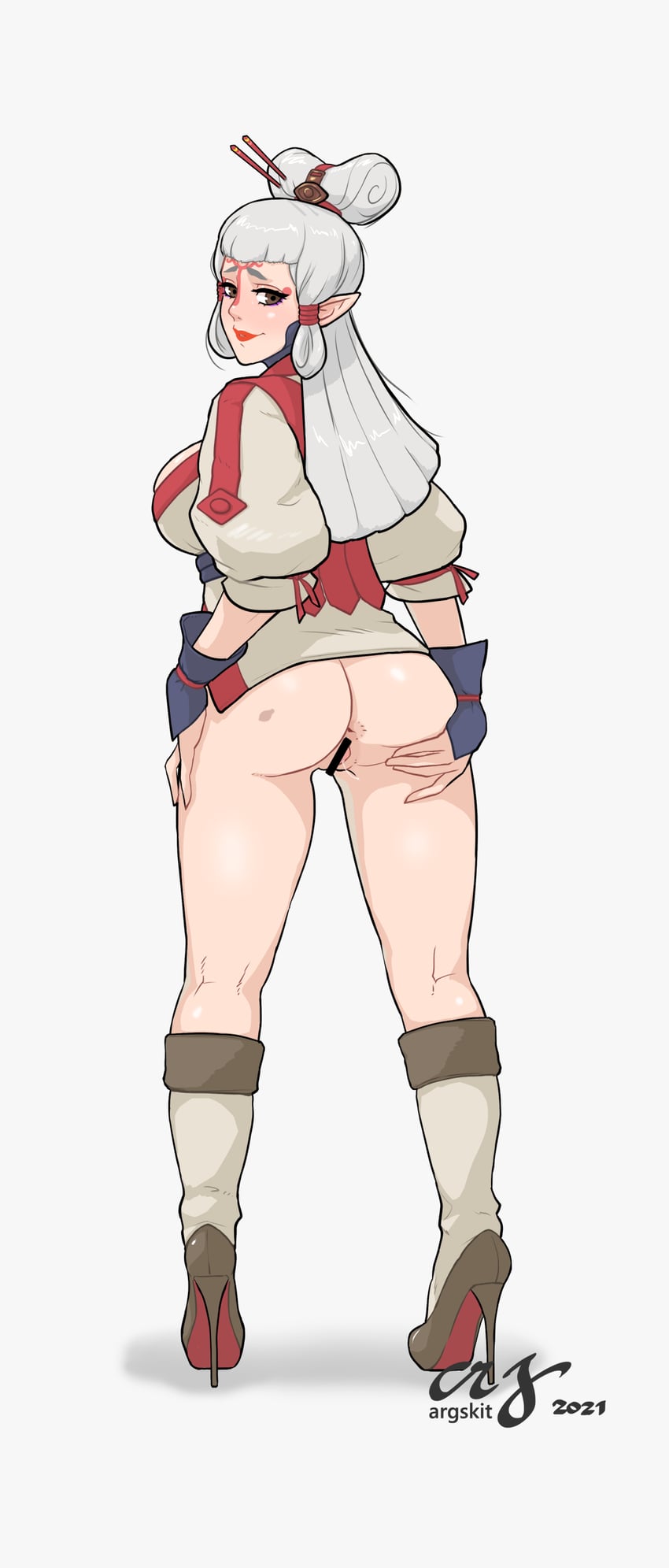paya (the legend of zelda and 1 more) drawn by argskit