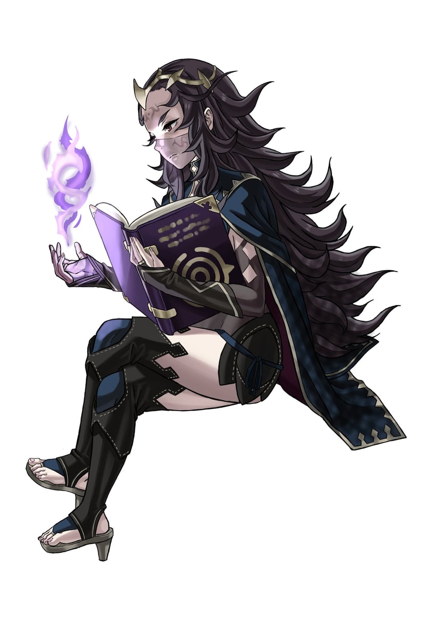 nyx (fire emblem and 1 more) drawn by peacefulandflat