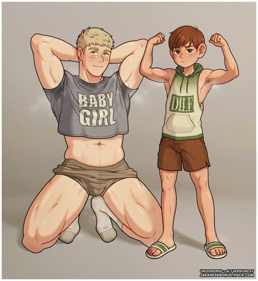 laios touden and chilchuck tims (dungeon meshi) drawn by japanesebonustrack