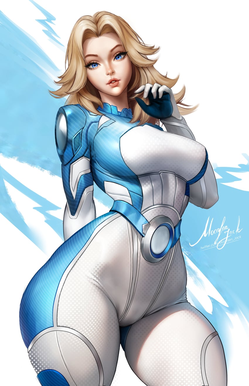 sue storm (marvel and 2 more) drawn by moonlen-jack